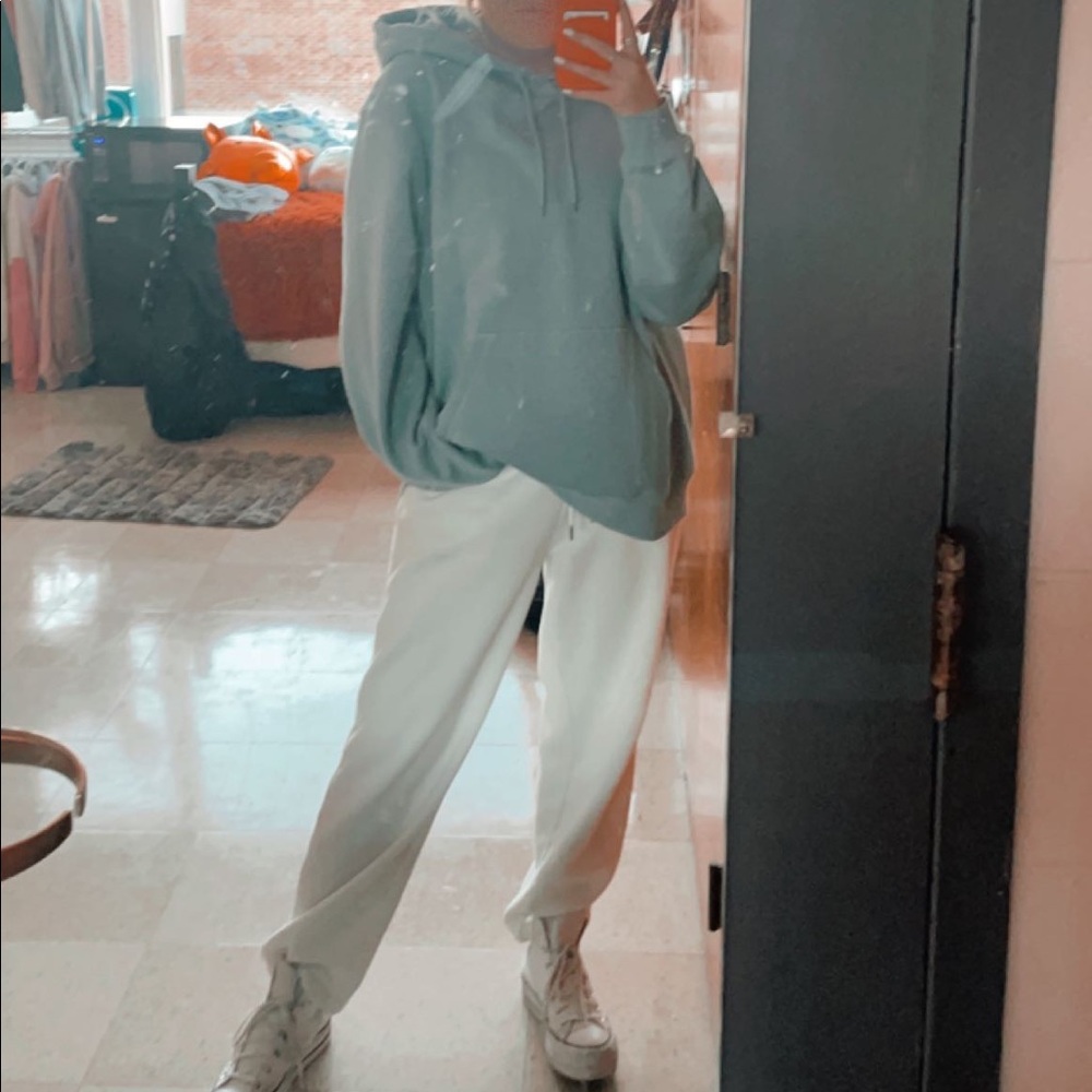 White H&M sweatpants